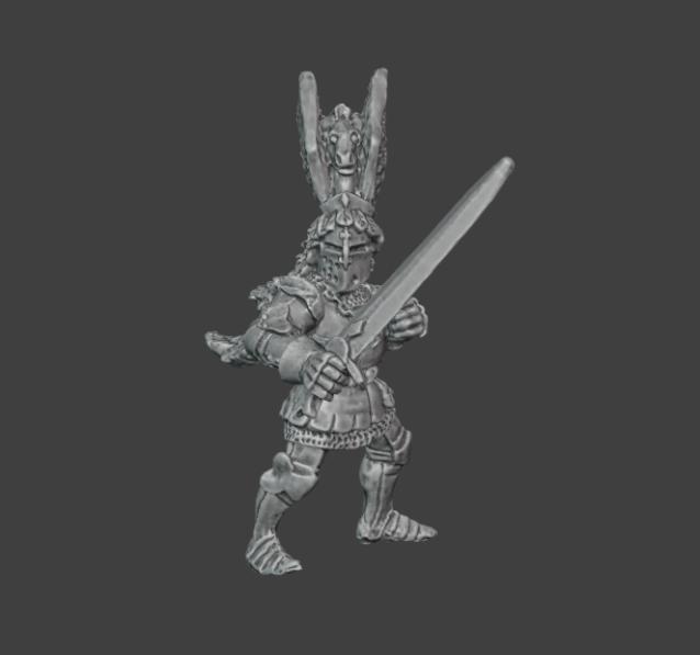 Pegasus Knight on Foot