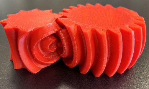 Spherical Gear with Monopole