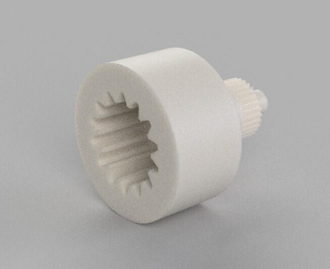 Gearbox of the window lift volkswagen t5