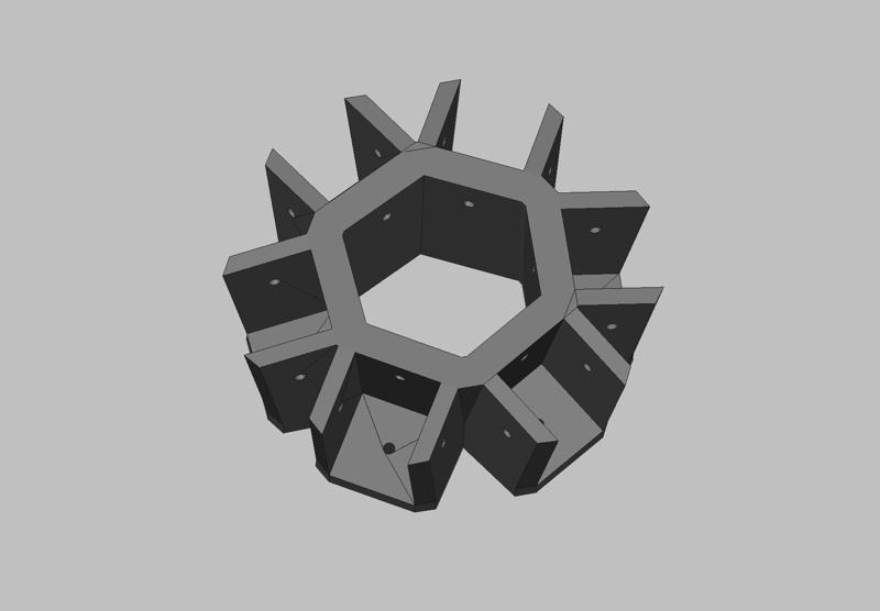 GEODESIC DOME V3 HUB_3