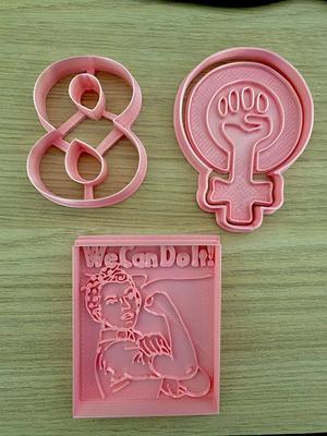 WOMEN DAY COOKIE CUTTER
