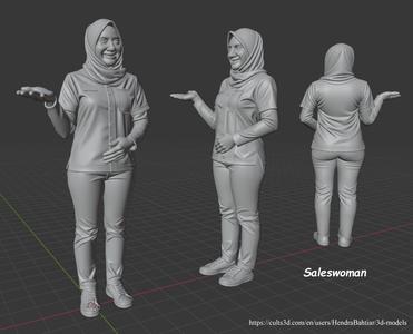 Saleswoman