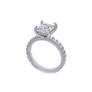 Long Princess Cut Ring