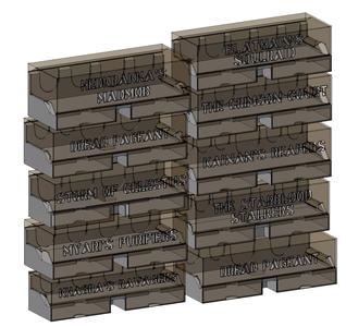 ALL 10 DIRECHASM HOLDERS, 3D-FILES W U STORAGE