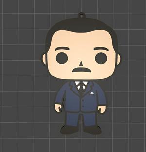 Gomez keychain