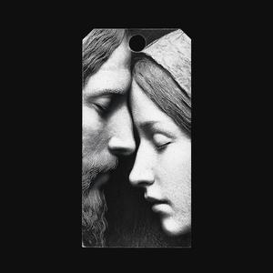 Jesus and Mary Sacred Portrait Keychain