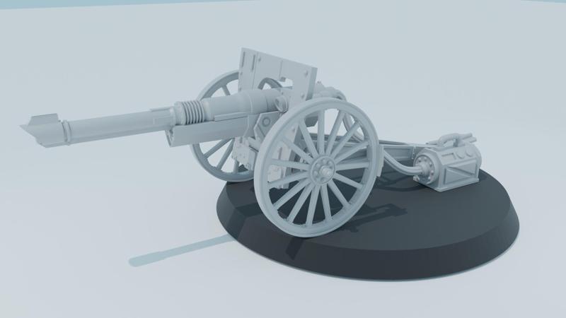 Space French 75 - Interstellar Army Canon de 75