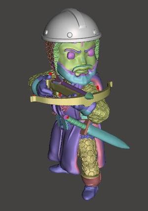 Soldier with crossbow