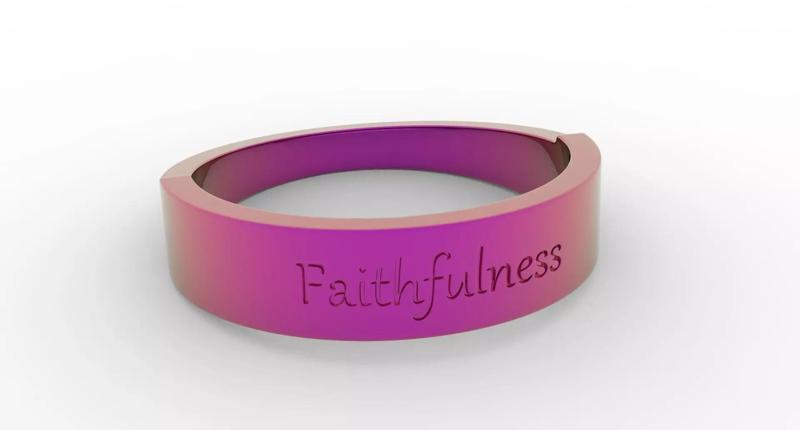 Faithfulness Female ring pink