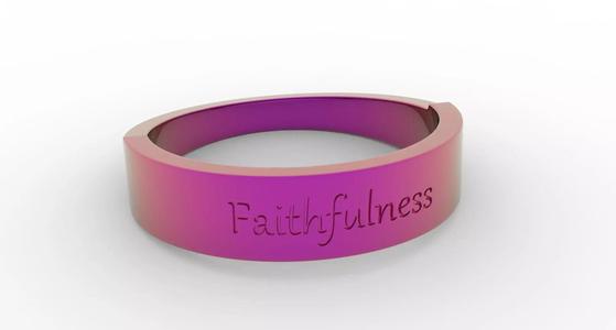 Faithfulness Female ring pink