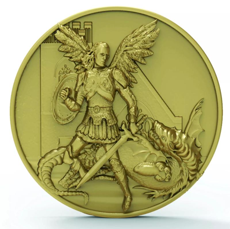 Michael Archangel Sao Miguel medal