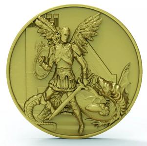 Michael Archangel Sao Miguel medal