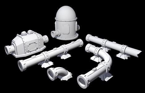 Oil Pipeline Terrain