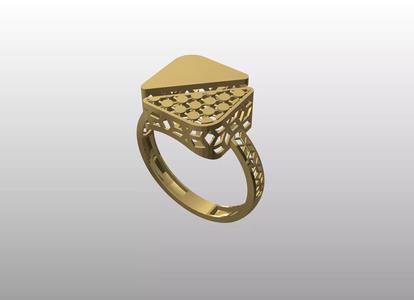 Facet Fusion Ring