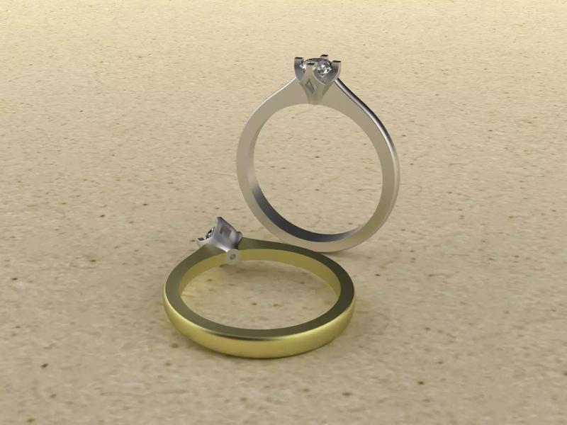 Engagement Ring 2406D45