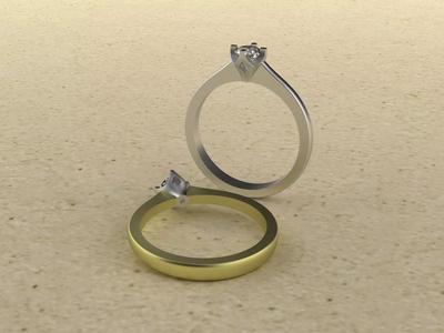 Engagement Ring 2406D45