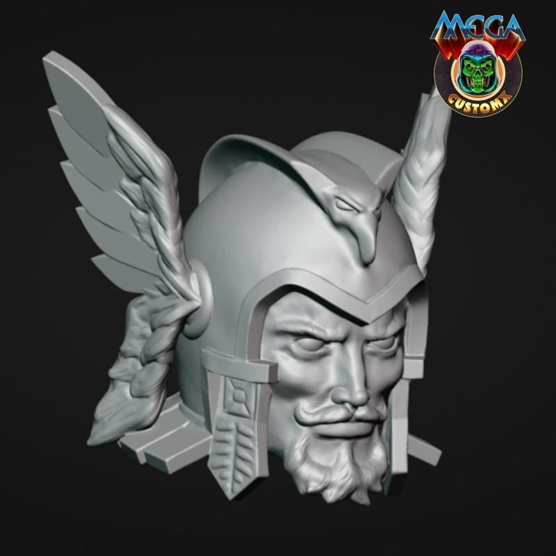 Warlord Head for MOTU Origins