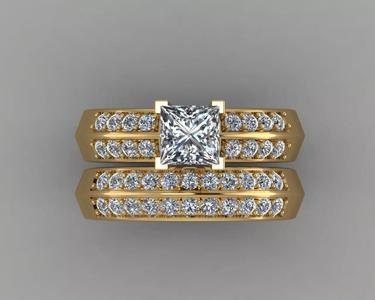 Engagement Ring Princess Rw1