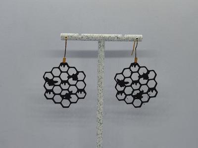 Hive Silhouette Earrings