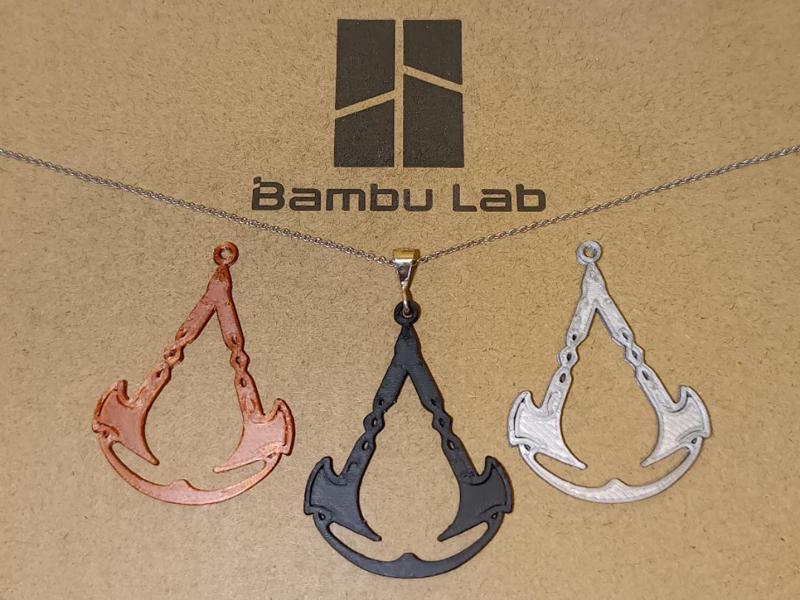 Assasins Creed Valhalla Symbol Halskette/Anhänger