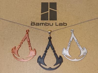 Assasins Creed Valhalla Symbol Halskette/Anhänger