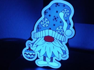 Lightbox Christmas Gnome