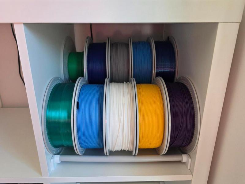 Filament optimized Kallax storage - 10/case