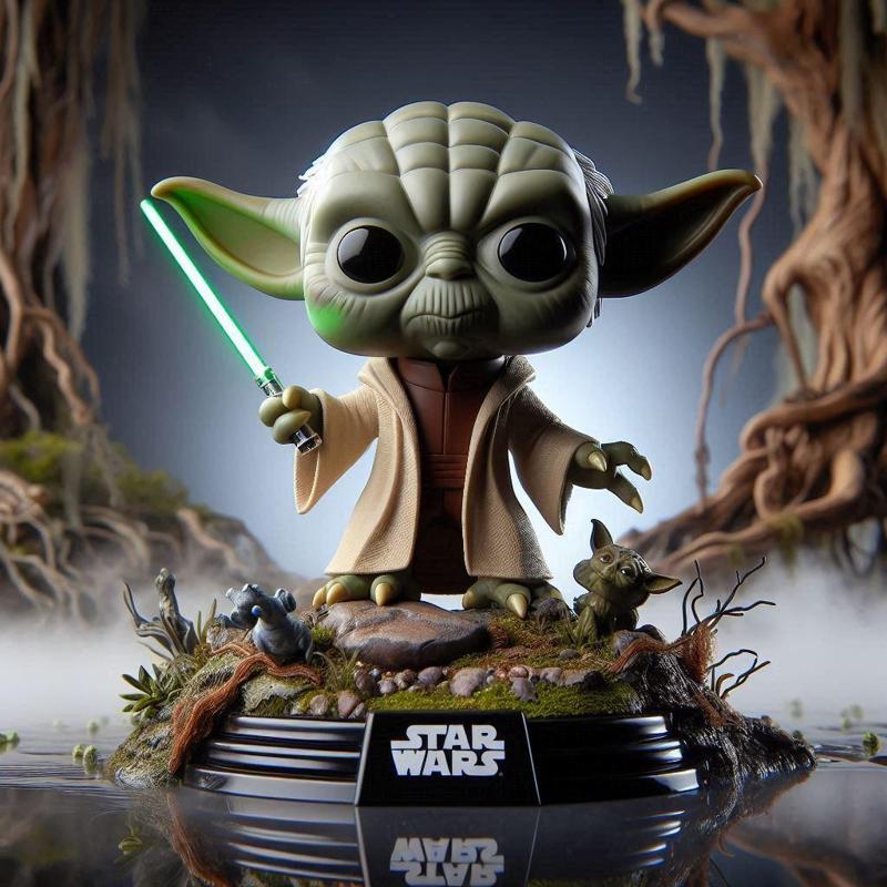 Yoda Funko Pop | Star Wars Jedi Master Custom