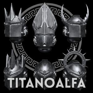 Grey knights helmets