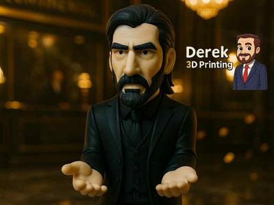 Xbox Ps5 Controller Stand John Wick