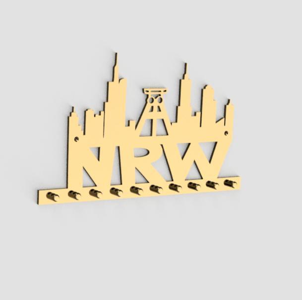 NRW SCHLÜSSELBRETT/KEY HANGER WALL