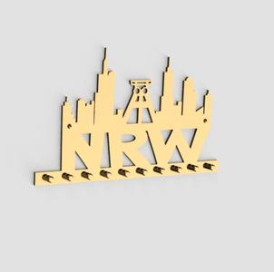 NRW SCHLÜSSELBRETT/KEY HANGER WALL