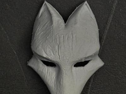 maschera Ghost of Yotei kitsune