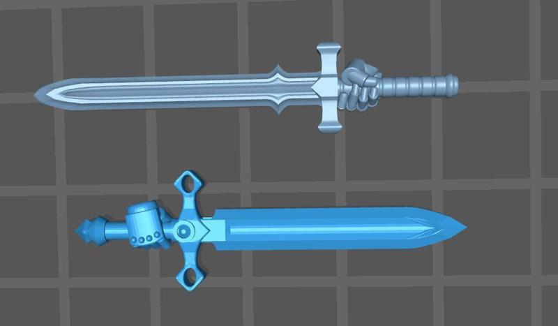 Marine Power Swords