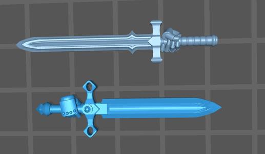 Marine Power Swords