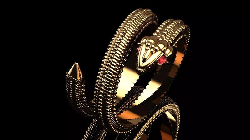 snake ring