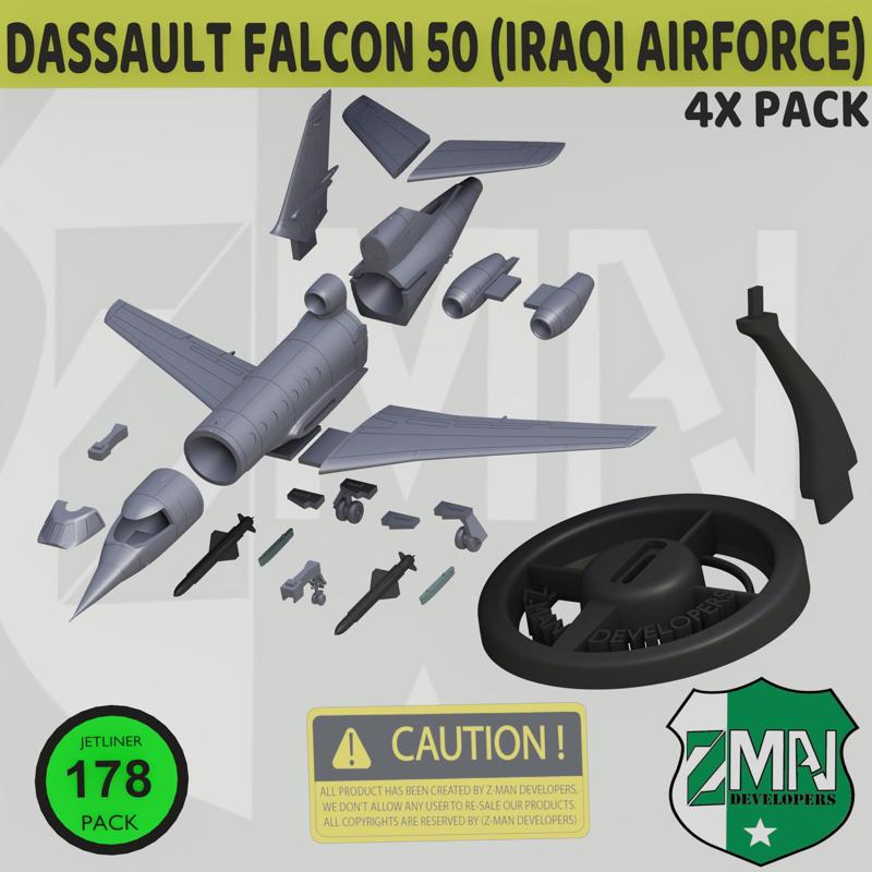 DASSAULT FALCON 50 V4 (YI-ALE)  (Suzanna)