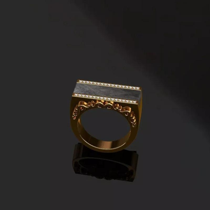 Rings marble ring