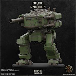 "Rampart" Colossal Rig | Dieselpunk Mech