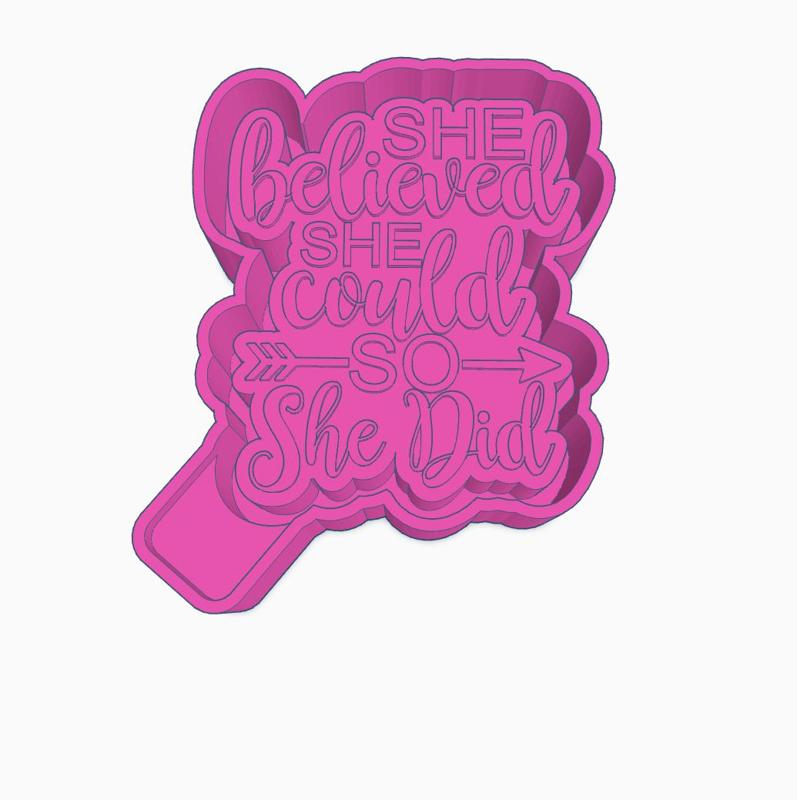 She Believed Mold Housing STL