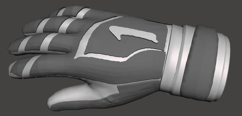 ARCHER'S GLOVE KEYCHAIN