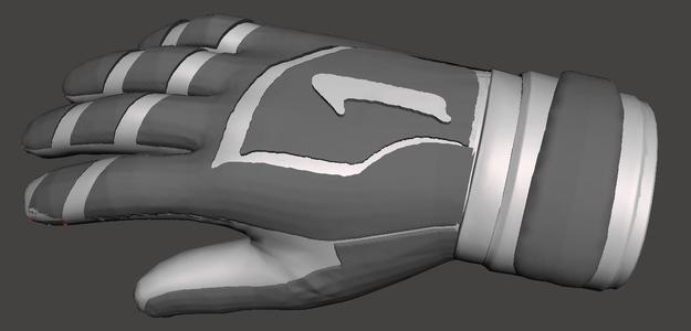 ARCHER'S GLOVE KEYCHAIN