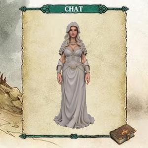 Beautiful Maiden - Dungeons and Dragons style - Fan Art