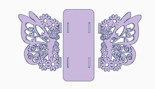 Butterfly napkin ring