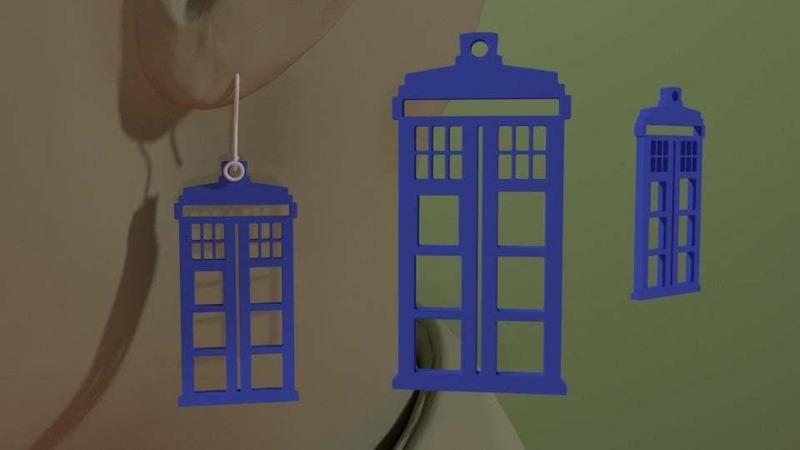 Doctor Who - Tardis Earring