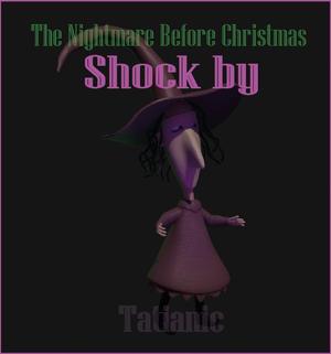 🌂Shock By The Nightmare Before Christmas character sculpture 3D STL (keychain)🌂