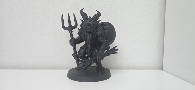 Halloween Hellfire Krampus – Red-Eyed Punisher