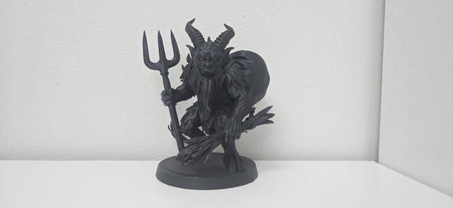 Halloween Hellfire Krampus – Red-Eyed Punisher
