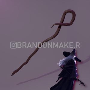 Recluse Staff for Cosplay - Elden Ring Nightreign
