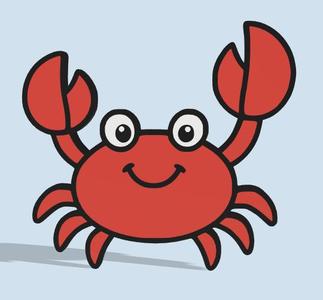 crab cake decoration